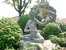 ascetics performing Yoga