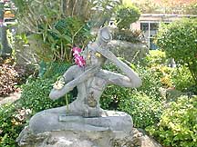 ascetics performing Yoga 