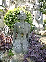 ascetics performing Yoga
